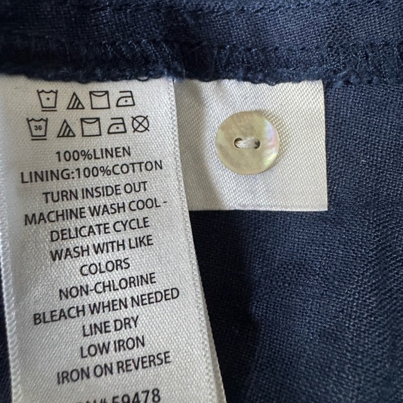 Tahari Navy Sleeveless Mini Dress - Picture 13 of 13